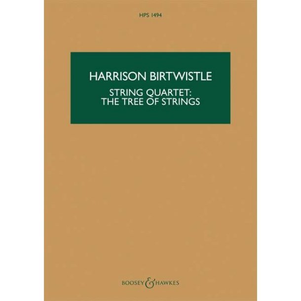 String Quartet: The Tree of Strings : Hawkes Pocket Scores HPS 1494
