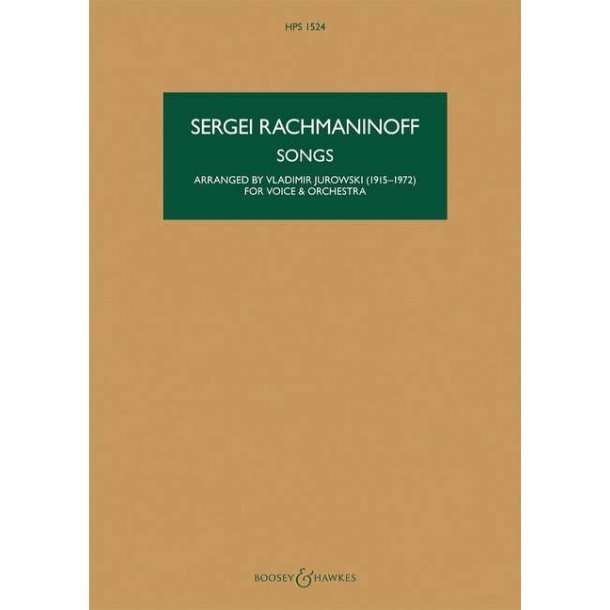 Songs : Trascpription for voice and orchestra