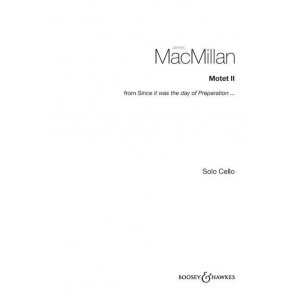 Motet II : Instrumental solo from Since it was the day of Preparation