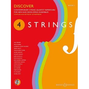 4 Strings - Discover Book 1 : Contemporary String Quartet Repertoire For New and Developing Ensembles