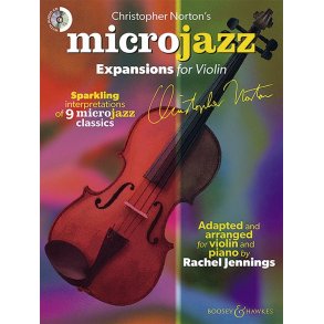 Microjazz Expansions For Violin : Sparkling Interpretations Of 9 Microjazz Classics