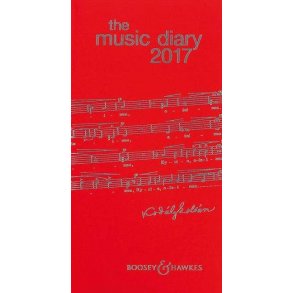 Music Diary 2017 : red (UK)