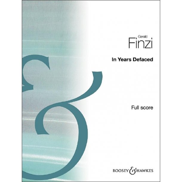 In Years Defaced : Six Songs Arranged For Voice and Orchestra