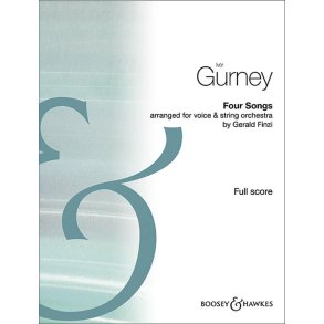 Four Songs : Arranged For Voice and String Orchestra By Gerald Finzi