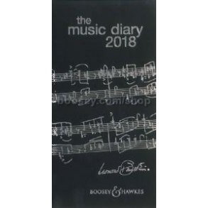 Music Diary 2018 - Black