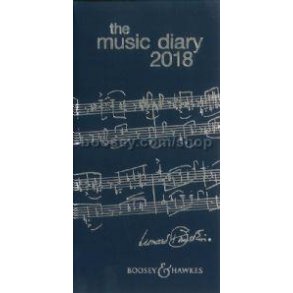 Music Diary 2018 - Blue