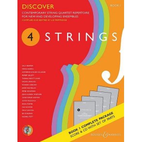 4 Strings - Discover Book 1 : Contemporary String Quartet Repertoire For New and Developing Ensembles