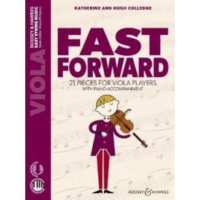 Fast Forward : 21 pieces for viola playerswith piano accompaniment