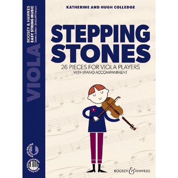 Stepping Stones : 26 pieces for viola players