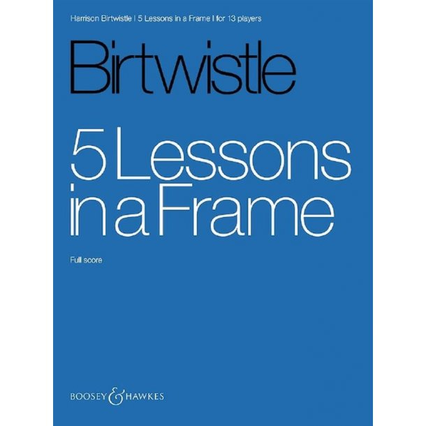 5 Lessons In A Frame