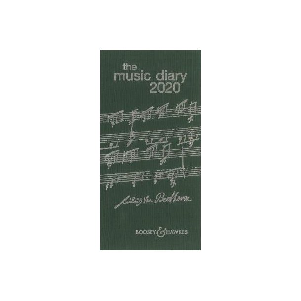 Music Diary 2020 - Green