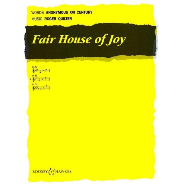 Fair House Of Joy In B Flat op. 12/7