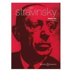 Oedipus Rex Edipo Re Vocal Score (Lat.)