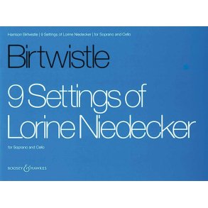 9 Settings of Lorine Niedecker