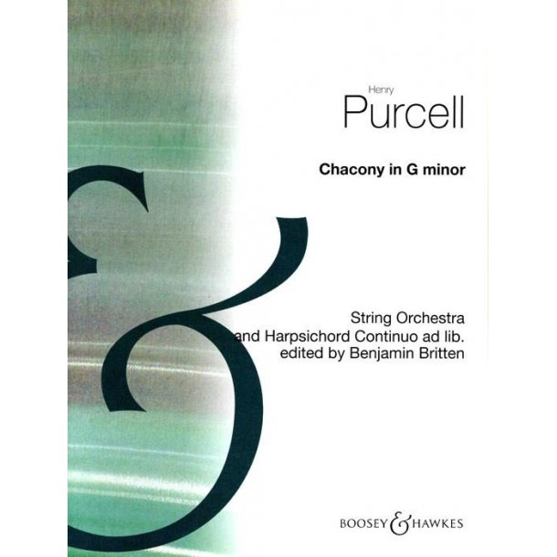 Chaconne In G minor Z 730