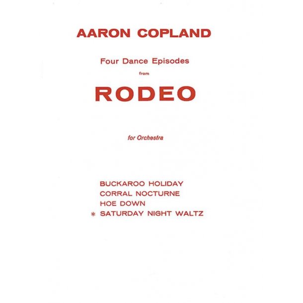 Saturday Night Waltz : from Rodeo