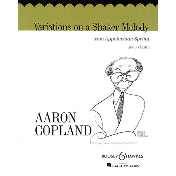 Variations On A Shaker Melody : from Appalachian Spring