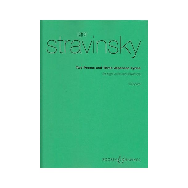 Two Poems by K. Balmont : Zusammen mit Trois po&eacute;sies de la lyrique japonaise