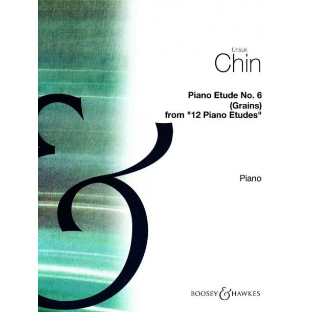 12 Piano Etudes : No. 6 Grains