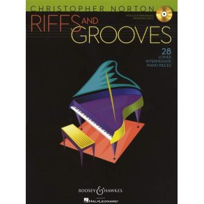 Riffs and Grooves : 28 Lower Intermediate Piano Pieces