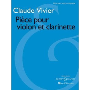 Pièce pour violon et clarinette