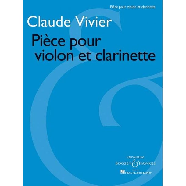 Pi&egrave;ce pour violon et clarinette