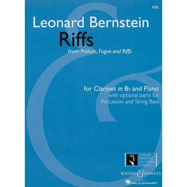 Riffs : from Prelude, Fugue and Riffs for Solo Clarinet and Jazz Ensemble