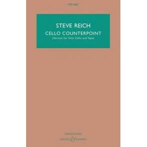 Cello Counterpoint : Version For Solo Cello and Tape