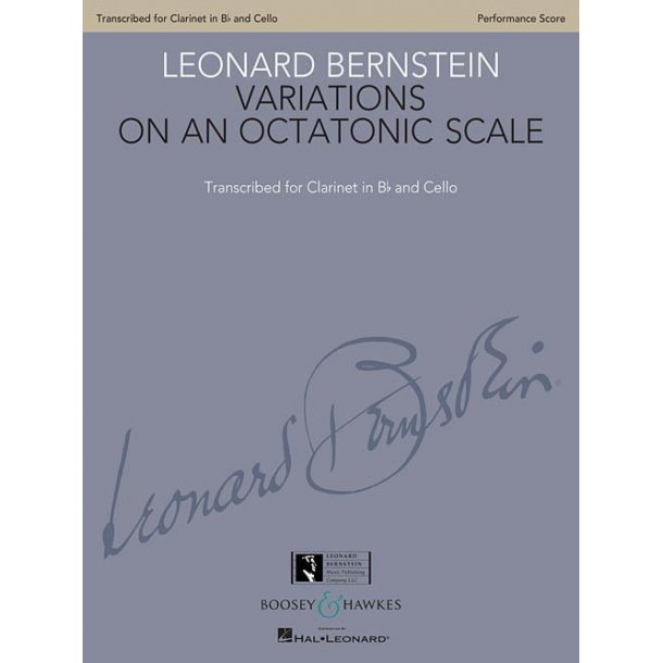 Variations on an Octatonic Scale : Transcribed for Clarinet in B-flat and Cello