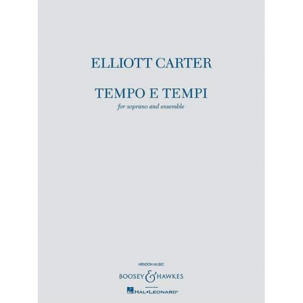 Tempo e Tempi : for soprano and ensemble
