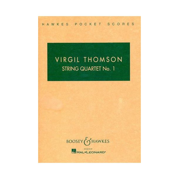 String Quartet No. 1 : Hawkes Pocket Scores HPS 522