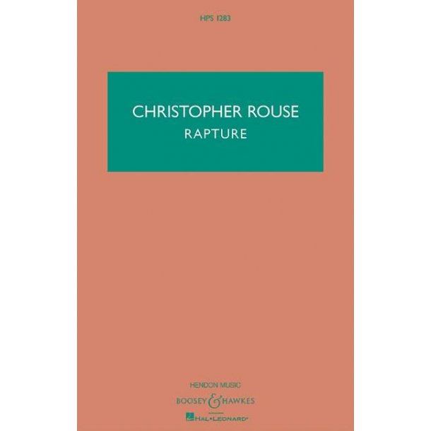 Rapture : Hawkes Pocket Scores HPS 1283