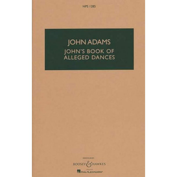 John's Book of Alleged Dances : Hawkes Pocket Scores HPS 1285