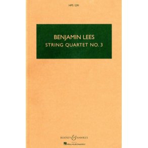 String Quartet No. 3 : Hawkes Pocket Scores
