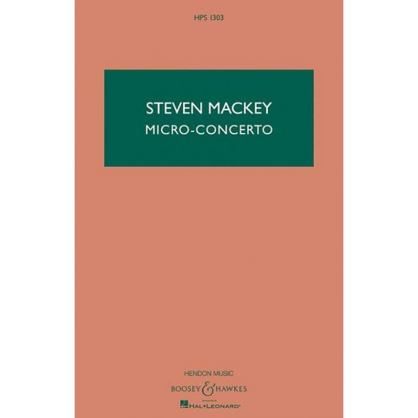 Micro-Concerto : Hawkes Pocket Scores HPS 1303