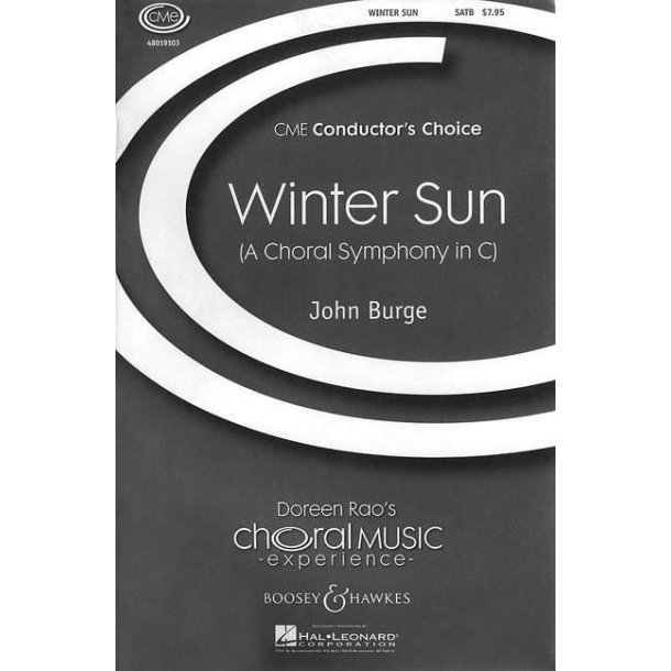Winter Sun : (A Choral Symphony in C)