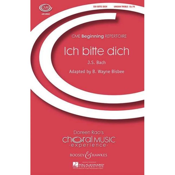 Ich bitte dich : Chorale form Cantata 166