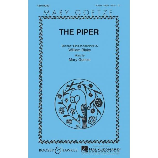 The Piper : Text from Song of Innocence