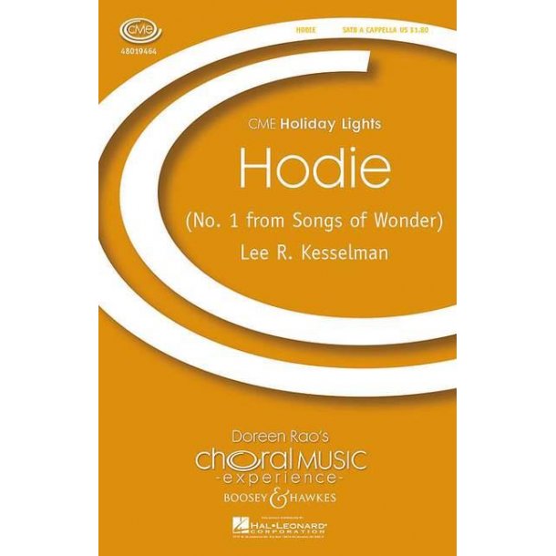 Hodie : No. 1 from Songs of Wonder