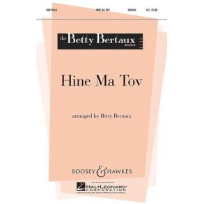 Hine ma tov : Israeli Folk Song