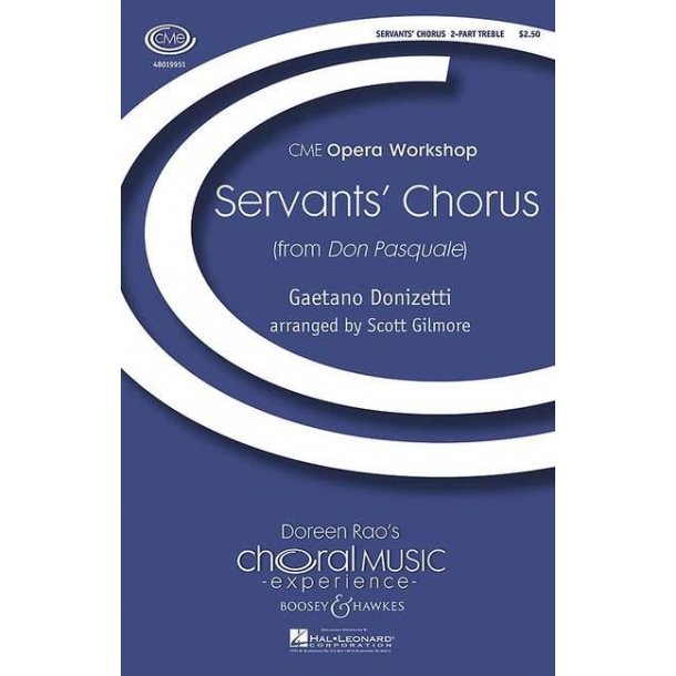 Servants' Chorus : from Don Pasquale