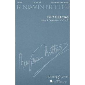 A Ceremony of Carols op. 28, No. 10 : Deo Gracias