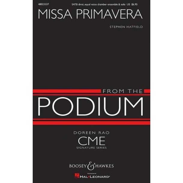 Missa Primavera : (Our Lady of the Spring)