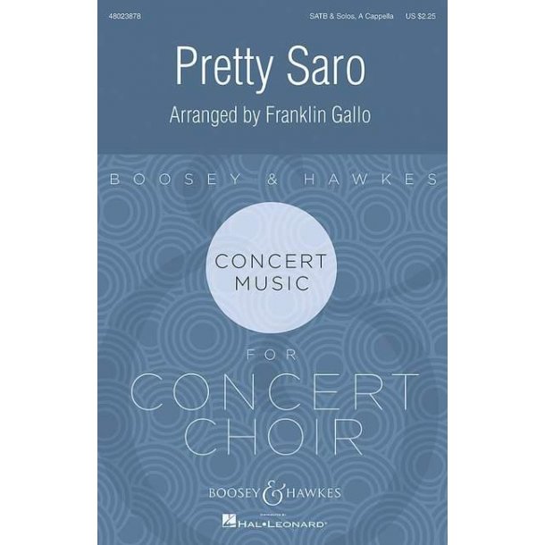 Pretty Saro : Southern Appalachian Folk Song