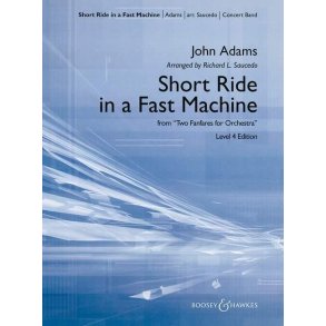 Short Ride in a Fast Machine : from Two Fanfares for Orchestra