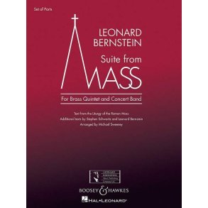 Suite from Mass : For 5 brass instruments and wind band