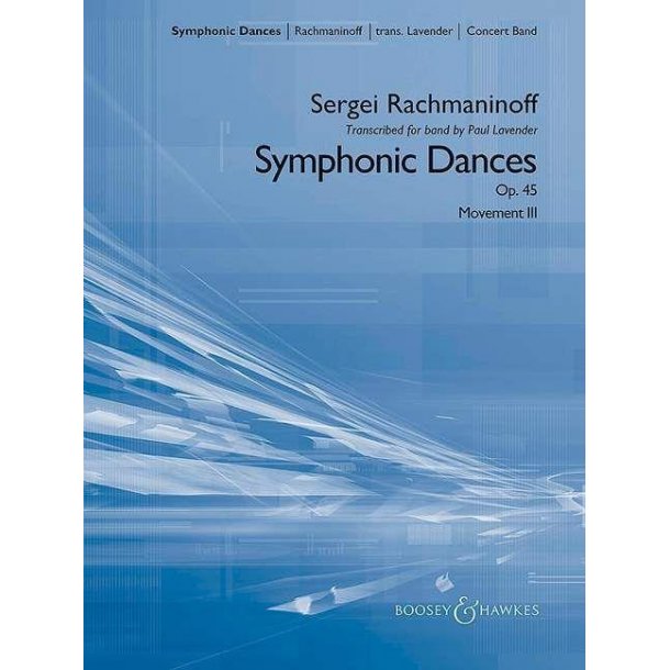 Symphonic Dances Op. 45 - Movement 3 : Movement 3: Allegro Assai