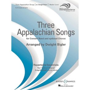 Three Appalachian Songs : for Concert Band and optional Chorus