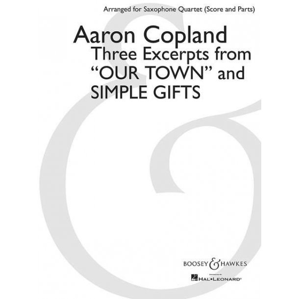 Three Excerpts from Our Town and Simple Gifts