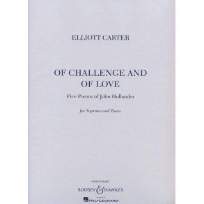 Of Challenge and Of Love : Five Poems of John Hollander